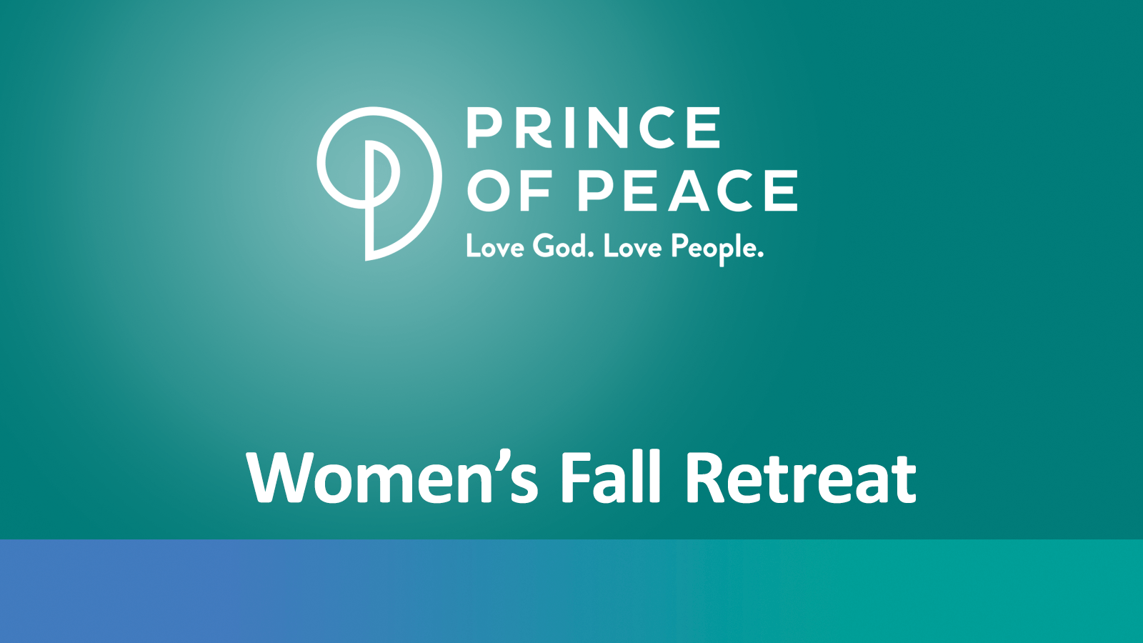 Womens Fall Retreat