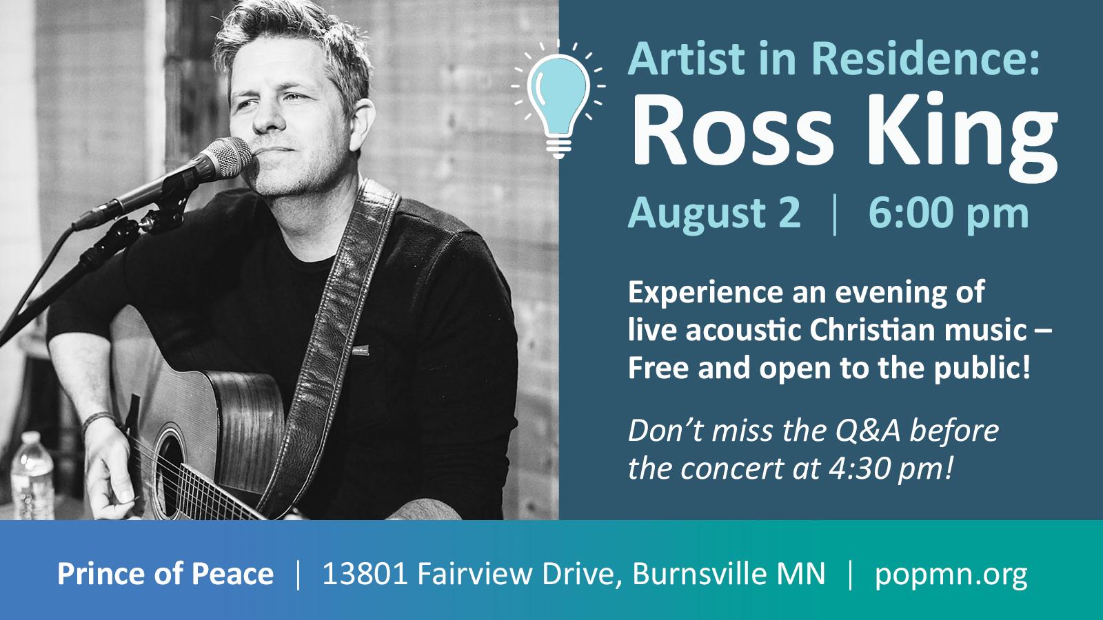 artist in residence Ross King 2