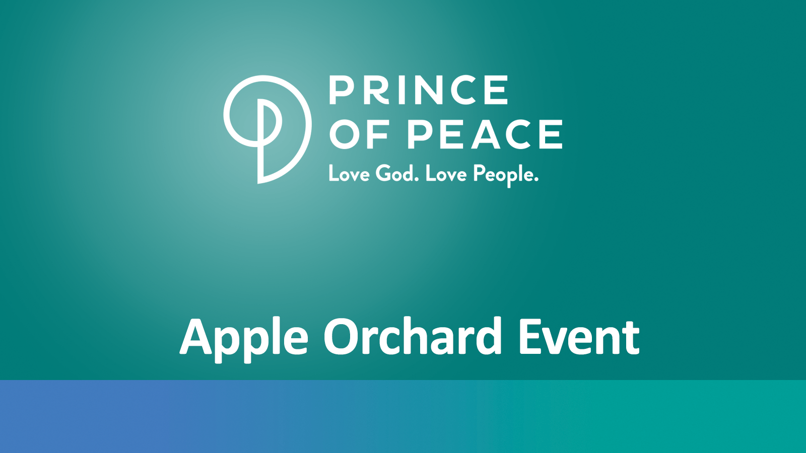 Apple Orchard Event