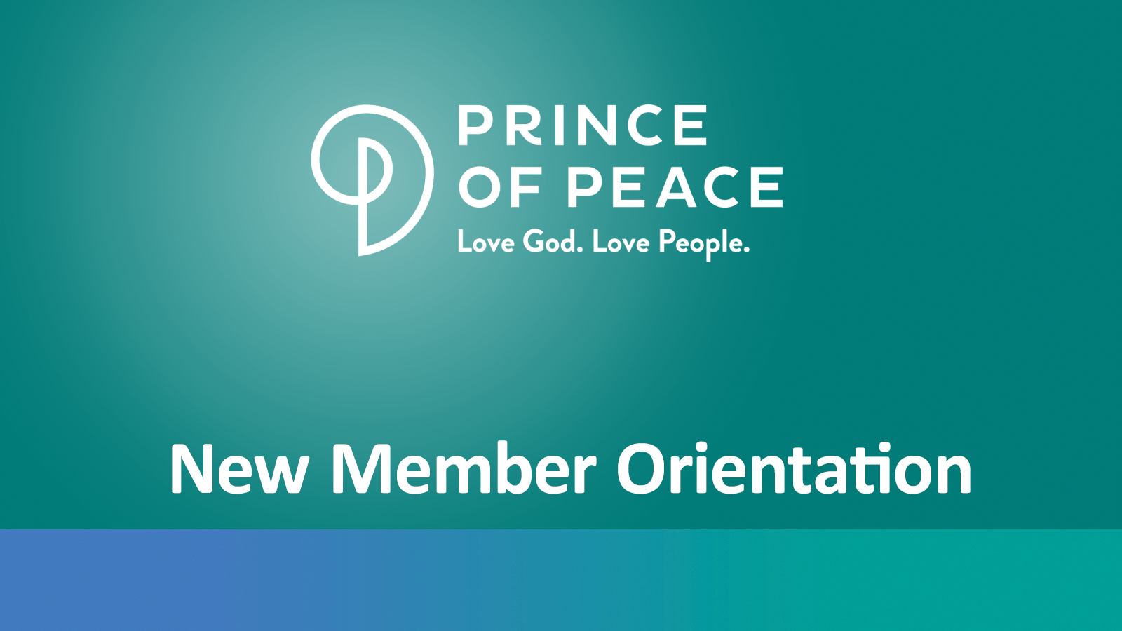 New Member Orientation